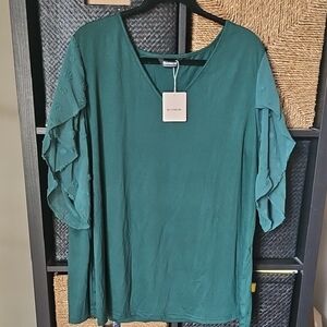 Rangoni Teal Women's Top